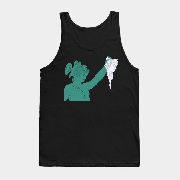 Perseus With The Head of Medusa Tank Top by LiLian-Kaff